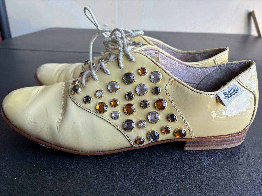Bass Shoes Rachel Antonoff with Rhinestones, Size 7 Dance